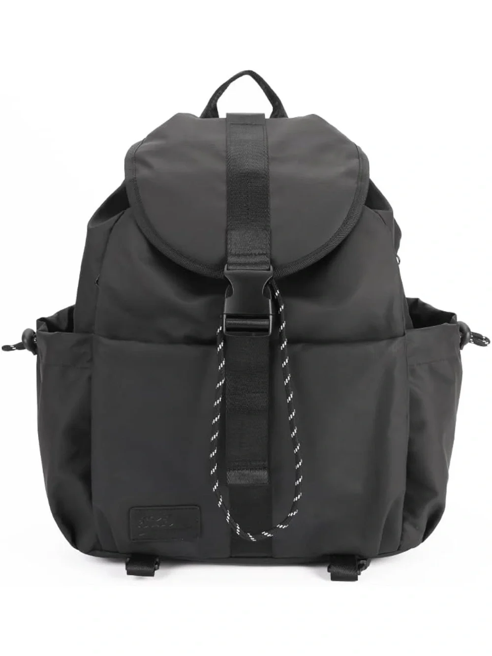 EKE Black Gym Yoga Tennis Skateboard Travel Backpack